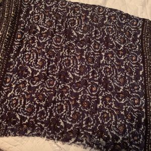Lucky Brand Purple Boho Scarf
